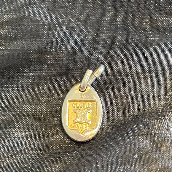 Celine Paris Pendant with Gold Tones - Picture 2 of 2